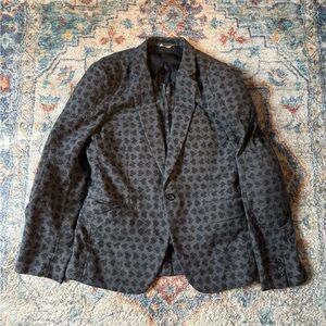 Comme Des Garçons Homme Plus Polka Dot Heart Padded Blazer